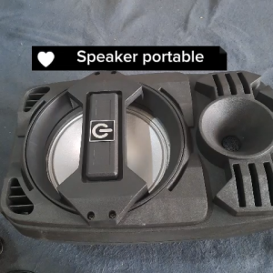 P370 SPEAKER PORTABLE ORIGINAL CRIMSON CR8 ARAMBA ORIGINAL 8 IN INC MIC WIRELESS CHAS SPEAKER MULTIF