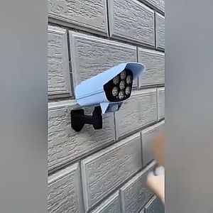 Vinsun Solar Light Đèn Cảm Biến Chuyển Động Đèn Năng Lượng Mặt Trời Giả Camera Chống Trộm Đèn Led Sân Vườn