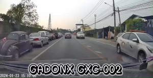GADONX GXC-002 Dash Cam 2K Quad HD กล้องติดรถยนต์เชื่อมต่อแอพมือถือ WiFi มุมมองภาพ 170 องศา รับประกันสินค้า 1 ปี