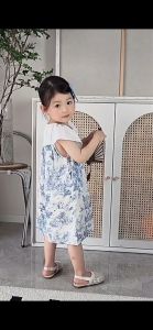 Gaun Anak Perempuan Korea: Fashion & Desain Lukisan Tinta