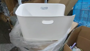 [Extra Dept!] LARGE Size Minimalist Cat Litter Box Bekas Pasir Kucing Besar Murah Untuk Kucing Gemuk