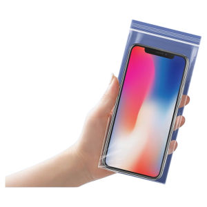 Túi Đựng Điện Thoại Di Động Chống Thấm Nước Dày Một Lần Có Thể Tự Đóng Gói Trong Suốt Túi Đựng Đồ Cho Người Điều Khiển Xe Đạp Giao Hàng Ăn Uống Ngoài Trời