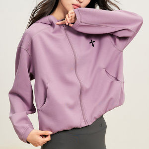 Spring Sport Hooded Zipper Casual Jacket