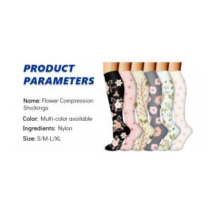 [Effective After Wearing] 3PCS Varicose Vein Socks Marathons Circulation Athletic Edema Foot Pain Relief Running Sports Stockings
