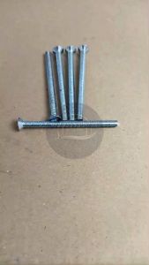 10 PCS BAUT JF M5 X 70 FLAT HEAD SEKRUP M5X70 PANJANG 7CM 7 CM BAUD 8 5X70 5 X 70 MM 70MM OBENG PLUS SKRUP PUTIH GALVANIZ GALVANIS GALPANIS PITCH DRAT 0.8
