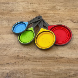 MONZA ช้อนตวง ช้อนตวงอาหาร ซิลิโคน เซ็ท 4 ชิ้น No.Y1866