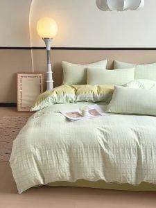 JoynCleon | Bộ Đồ Chăn Ga Gối Bốn Mảnh Cotton An Toàn A-Class Cho Mọi Mùa