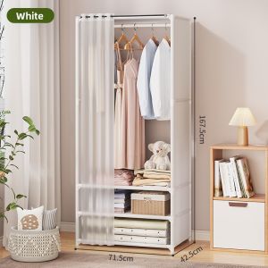 MOLORE | Dustproof Economical Simple Wardrobe 2022 New Metal Frame