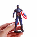 ZD Toys Avengers Legends Iron Man Spider Man Thor Captain America Thanos Hulk War Machine Action Figures Gif. 