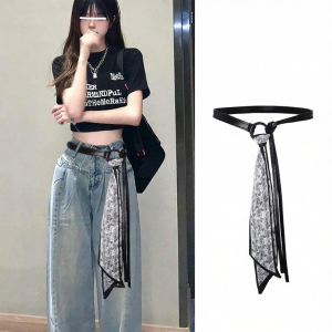 BILLI ZILLY | Black Versatile Scarf Waistbelt