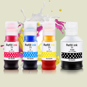 หมึกเติม ปรินเตอร์ แคนนอน GI-71 น้ำหมึกเทียบเท่าเกรดพรีเมี่ยม for G1020 G1220 G2020 G2160 G2260 G3020 G3260 G3060 G3560
