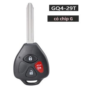 KEYECU 315 MHz 4D67/G Chip Thay Thế Chìa Khóa Điều Khiển Từ Xa Fob Cho Xe Toyota Avalon Corolla Matrix Venza - 3 Nút Nhập Không Cần Chìa Khóa