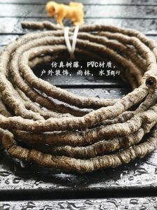 PVC Simulation Tree Vine Timbo Ecological Rainforest Tank Rockery Landscape Indoor Decorative Flower Timbo HANAFUJI Winding Hanging Modeling