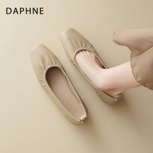 Daphne | French Style Square Toe Flat Easy-wear Comfortable Womens Loafers