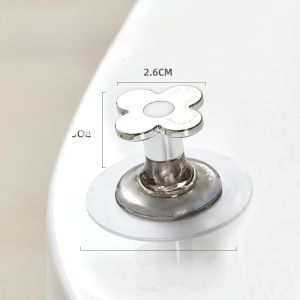 Toilet Lid Lifter Toilet Seat Cover Lift Tool Bathroom Household Plastic Material Universal Toilet Cover Opening Device
