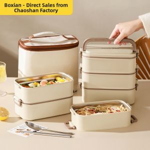 Double-sealed Portable Insulated Lunch Box