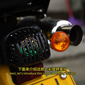 Sharingan LED ไฟท้าย LED/ไฟเบรค LED/ไฟกระพริบเบรค/ไฟท้ายรถจักรยานยนต์ Cool 1157 12V ความสว่างสูง มีโหมดการกระพริบหลายแบบ