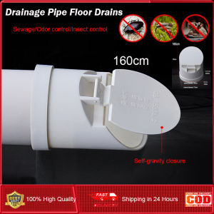 ⭐️【มีในสต๊อก+คลังสินค้าท้องถิ่น】⭐การกระจัดขนาดใหญ่ท่อระบายน้ำที่พื้นท่อระบาย160มม. ระงับกลิ่นกันแมลงที่ครอบหลังคากันหนูมัลติฟังก์ชั่นท่อวาล์ว