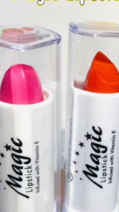 Ever Bilena Magic Lipstick in Orange and Strawberry Variants