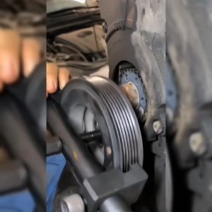 ชุดเครื่องมือ ถอดมู่เล่ย์ทุกชนิด ถอดมู่เลย์สายพานรถยนต์ มู่เลย์ไดชาร์จ มู่เลย์คอมแอร์ เพลาข้อเหวี่ยง ปั๊มน้ำ ชุดเครื่องมือถอดลูกรอก ร่อง V สินค้าพร้อมส่ง