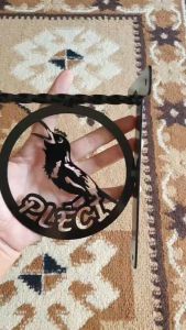 GANTUNGAN SANGKAR BURUNG MOTIF BURUNG PLECI / GANTUNGAN TEMPEL DINDING / GANTUNGAN POT BUNGA