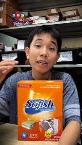 Viên rửa chén Sofish Maximum Hộp 120 viên dùng cho máy rửa chén - STM