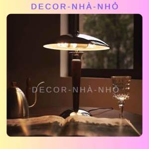 D152 Đèn ngủ đầu giường UFO kiểu Mỹ cổ điển đèn sàn homestay phong cách Nhật Bản sang trọng cao cấp