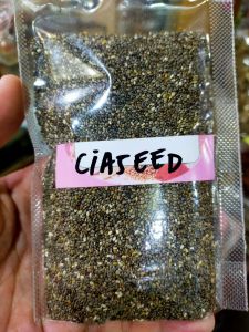 Chia seed organik - biji chia - kemasan 100 gr - black chiaseed