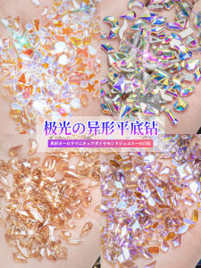 Manicure Diamond Assorted Sparkling Luxury Nail Decorations Trendy Nail Art Tools Flat Bottom Rhinestones Mixed Pack Long-lasting Glossy Comfortable