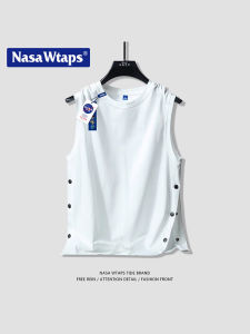 Áo Ba Lỗ Không Tay NASA WTAPS Dành Cho Nam Mùa Hè Cotton Nguyên Chất Thể Thao Tập Luyện Ngắn Tay Thời Trang Thường Ngày