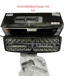 Lampu tembak LED sorot 48 mata lampu tembak Cwl daymaker 48 mata HI LO universal semua motor