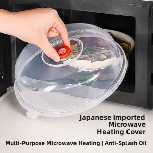 Splash Proof Heat Resistant Food Grade Microwave Cover