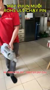 Máy xịt côn trùng xách tay chạy pin ROHS nhập khẩu hàn quốc