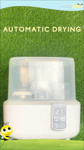 Babybee 2 in 1 Baby Bottle Sterilizer Baby Bottle for baby large-capacity Sterilizer Electric Steam Bottle Sterilizer
