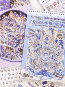 20 Miếng Dán Cảnh Thu Nhỏ 3D Siêu Lớn Dễ Thương Nhà DIY Giáo Dục Vui Nhộn Văn Phòng Phẩm Dành Cho Học Sinh