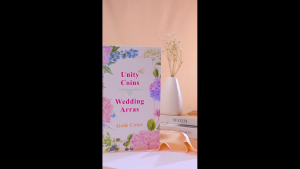 13 Words Wedding Unity Coins Las Arras para Boda Catolica Wedding Unity Coins Set with Book Boxfor Wedding Ceremony
