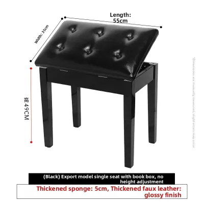 Eco-friendly Wooden Adjustable Piano Stool