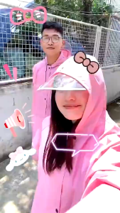 【Buy 1 Free 1】Baju Hujan Motor Bicycle Outdoor 5 SIZE Waterproof Motorcycle Rain Coat Raincoat Motorbike Rainsuit