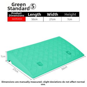 FEIZHUXIANSEN | Ramp Threshold Pad Rubber Curb Ramp Step Pad