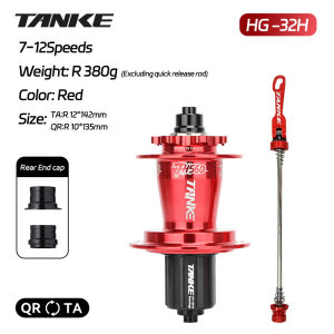 TANKE MTB hubs 360 Click 32/36Holes 6 Bearing 9 Pawl 7-12 Speed bike hub Disc Brake bicycle accessories Noisy Cube TH560 Winter