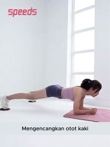 Speeds Slider Plate Disc Latihan Keseimbangan Tubuh Dan Melatih Otot Tangan Kaki 019-19