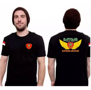 Baju Kaos Premium Satgas Linmas / Baju Hansip / Kaos Distro / Seragam Satgas Linmas Kaos Tshirt