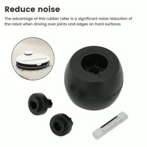 1pc Rubber Roller For OZMO T8  For T5 N8 N5 Ball Bearing Vacuum Cleaner Accessories  Home Appliance Parts Household Supplies