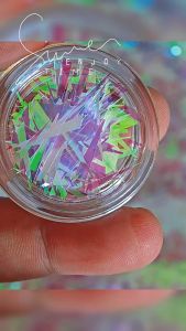 1 Kotak Langit Berbintang Set Foil Kuku Hologram Seni Kuku Stiker Transfer Dekorasi DIY