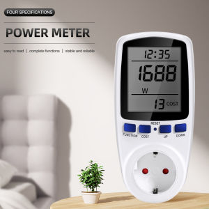 V016 Digital Wattmeter 230V AC Power Meter Electricy consumption Energy Meter  Power Kilowatt Wattage Meter EU UK US Plug