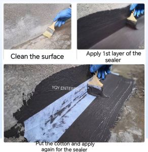 Waterproofing Non-Woven Fabric| Leaking Cracking| Repair Leakage |Crack Fix| Roof Crack |Anti Leakage| 防水无纺布Fibre Mat