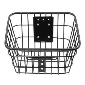 Giỏ Đựng Đồ Phía Trước Đa Năng Cho Xe Tay Ga Xiaomi M365 Pro Mi4 Mi5 Ninebot G30 E3 G2 F3 ZT3 Kukirin G3 G4 - Phụ Kiện Xe Tay Ga Bằng Thép Không Gỉ