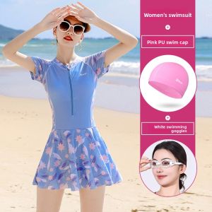 XTEP | Slimming & Sun Protection One-Piece Swimsuit for Women
