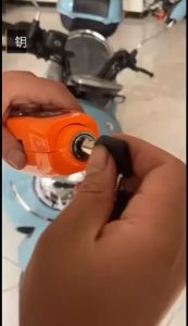 KSL Lock Motorcycle Motocross Scooter Handlebar Bicycle and Motorcycle Disc Brake Lock Security Lock Anti Theft Disc