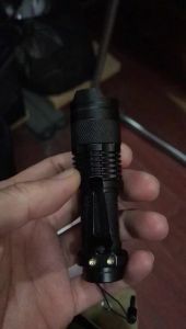 Đèn Pin UV Tím Mini 395nm Dùng Để Câu Cá Phát Hiện Mực Giả Phát Hiện Móc Câu Đèn Huỳnh Quang Hợp Kim Nhôm Dụng Cụ Câu Cá